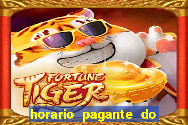 horario pagante do fortune tiger